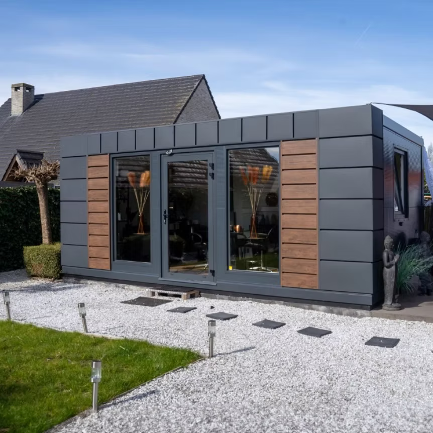 Conteneur Habitable 6 × 3 m – Modèle Stockholm