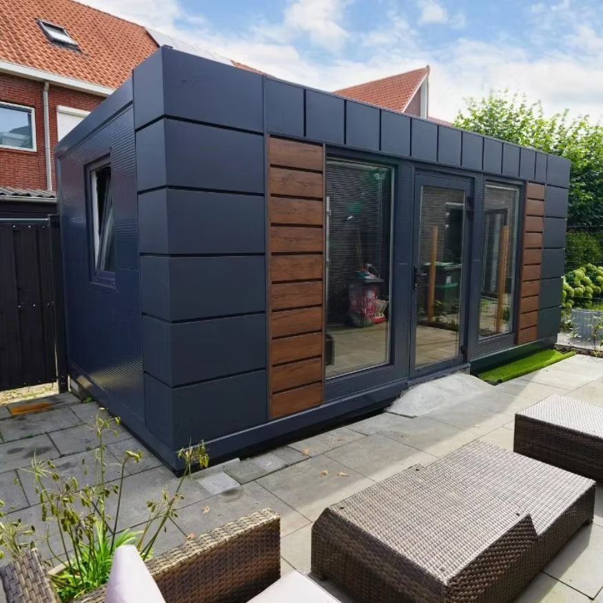 Conteneur Habitable 6 × 3 m – Modèle Stockholm
