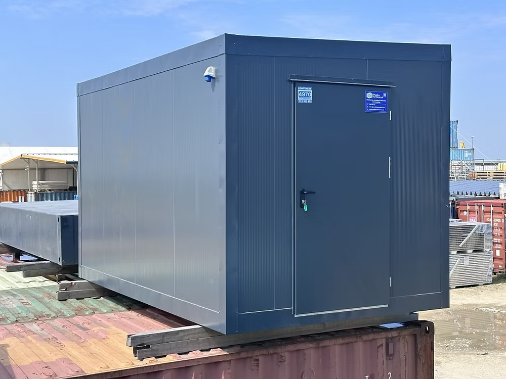 Conteneur Bureau 2,5 × 4 m – Pavillon de Sécurité Loge Gardien