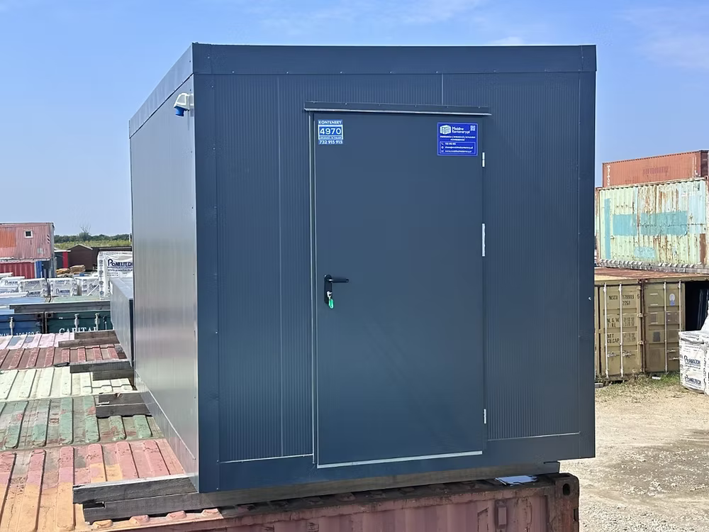 Conteneur Bureau 2,5 × 4 m – Pavillon de Sécurité Loge Gardien