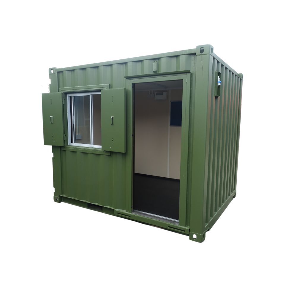 Container aménagé 10 pieds – Bureau ou Bar