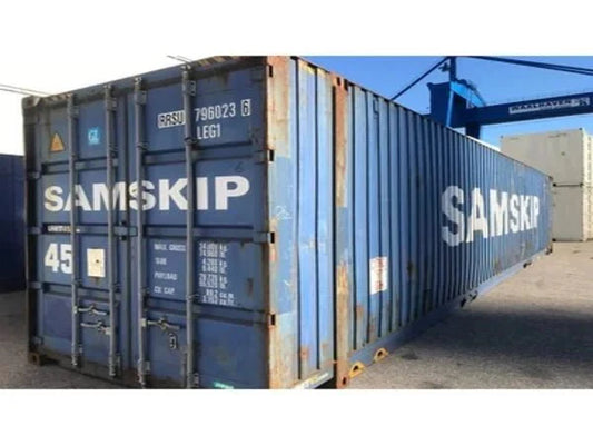 Container High Cube Pallet Wide 45 pieds