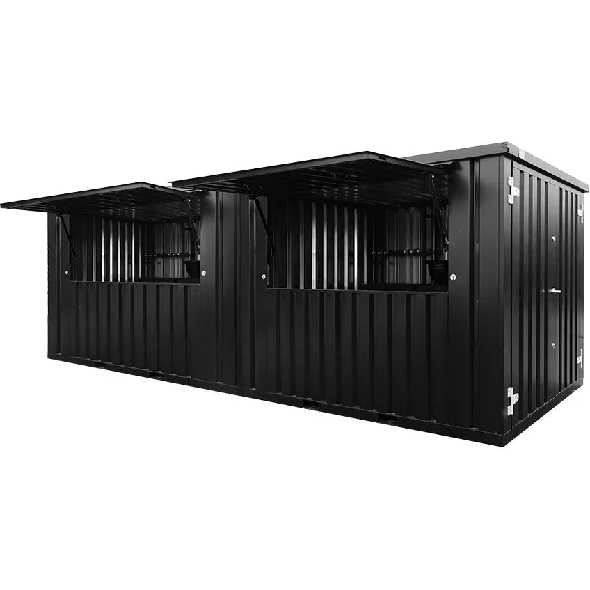 Container maritime 20 pieds aménagé – usage café&nbsp; bar snack
