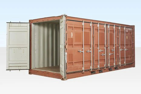 Container maritime 20 pieds Open Side d’occasion