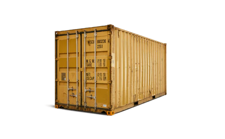 Container maritime 20 pieds standard d’occasion certifié CSC