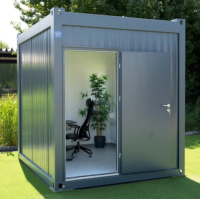 Conteneur Bureau Compact – 2,98 × 2,43 m – Local Professionnel