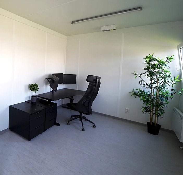 Conteneur Bureau Compact – 2,98 × 2,43 m – Local Professionnel