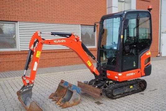 Mini-pelle Kubota KX016-4 occasion 2022 – 1,6t 330h cabine chauffée