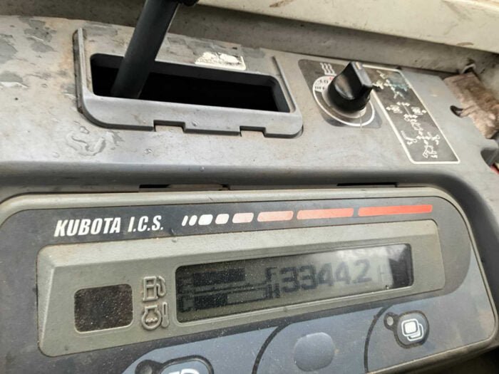 Mini-pelle Kubota KX41-3V – 1,63 t – Occasion 2005 – 3 Godets