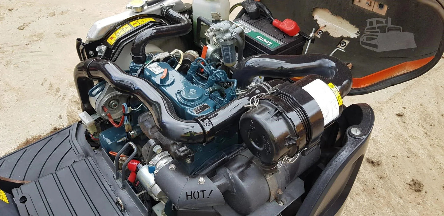 Mini-pelle Kubota K008-3 – 0,98 t – avec 3 godets