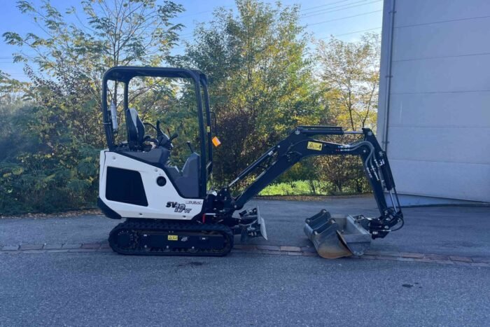 Mini-pelle Yanmar SV19 – 2 t – Occasion 2023 – 968 h – Powertilt