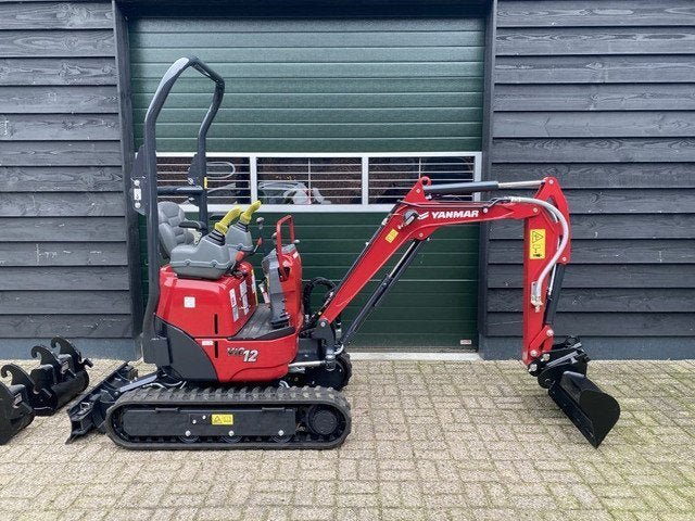 Mini-pelle Yanmar VIO12 – 1,2 t – Neuf 2023 – 3 Godets