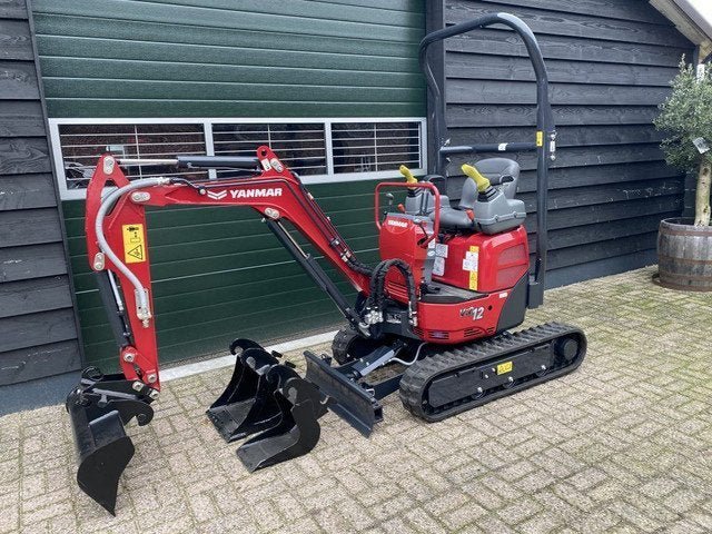 Mini-pelle Yanmar VIO12 – 1,2 t – Neuf 2023 – 3 Godets