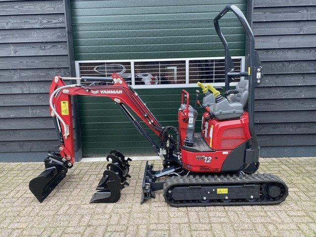 Mini-pelle Yanmar VIO12 – 1,2 t – Neuf 2023 – 3 Godets