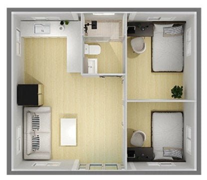 Module pliable Complète Deluxe Wooden